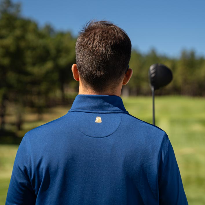 Valley Quarter Zip - Spring Navy - PING